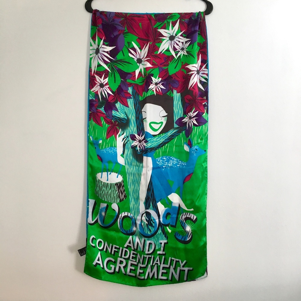 Custo Barcelona Silk Scarf